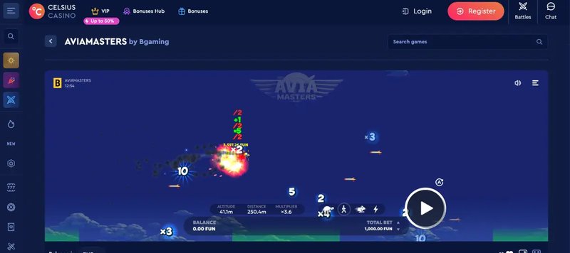 Erlebt die Flugzeug-Sensation: Avia Masters - Das neue Glücksspiel von BGaming